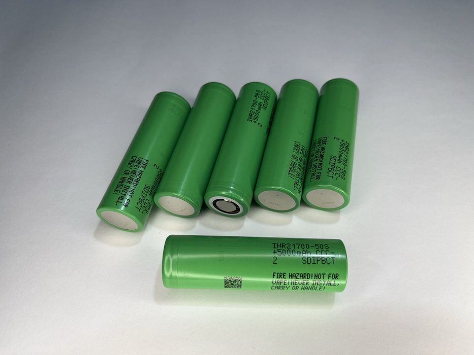 Нові Samsung 50s 21700 5000mah високотокові 2025 р