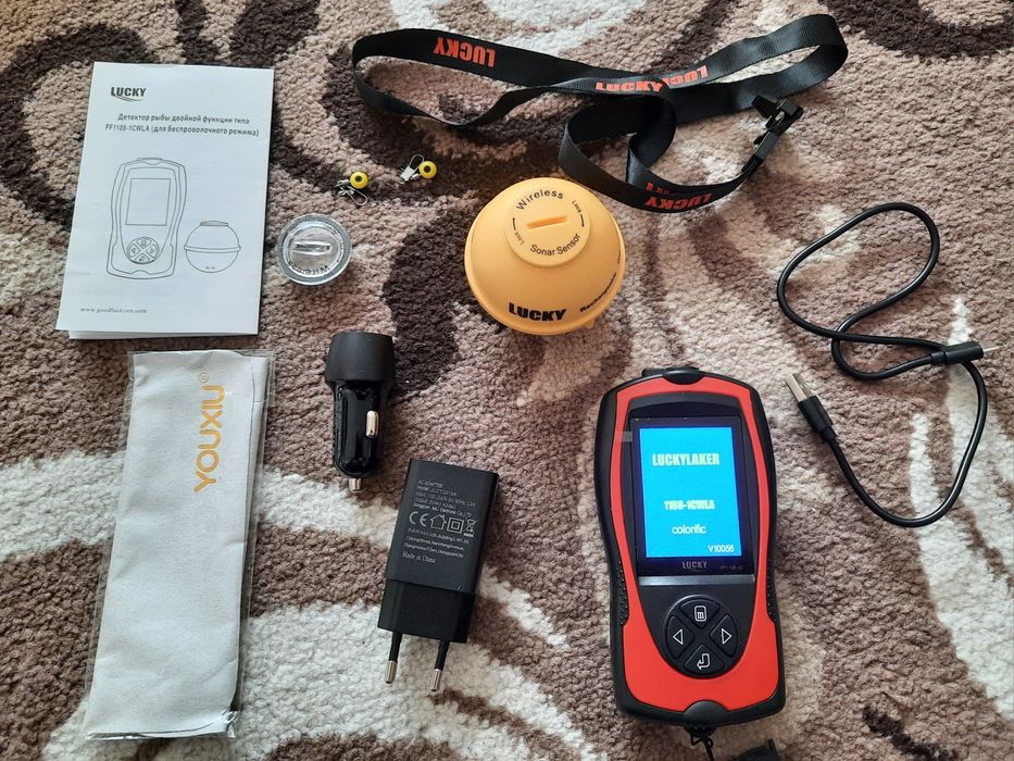 Новий бездротовий ехолот Lucky FF1108