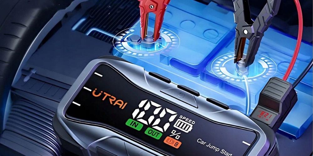 BOOSTER jump starter 6000A 27000mAh powerbank
