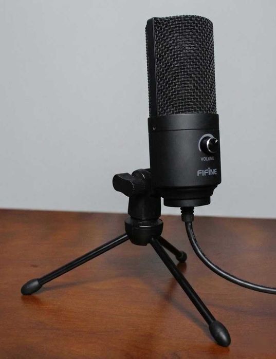 Microfone Condensador FIFINE K669B - Excelente Estado