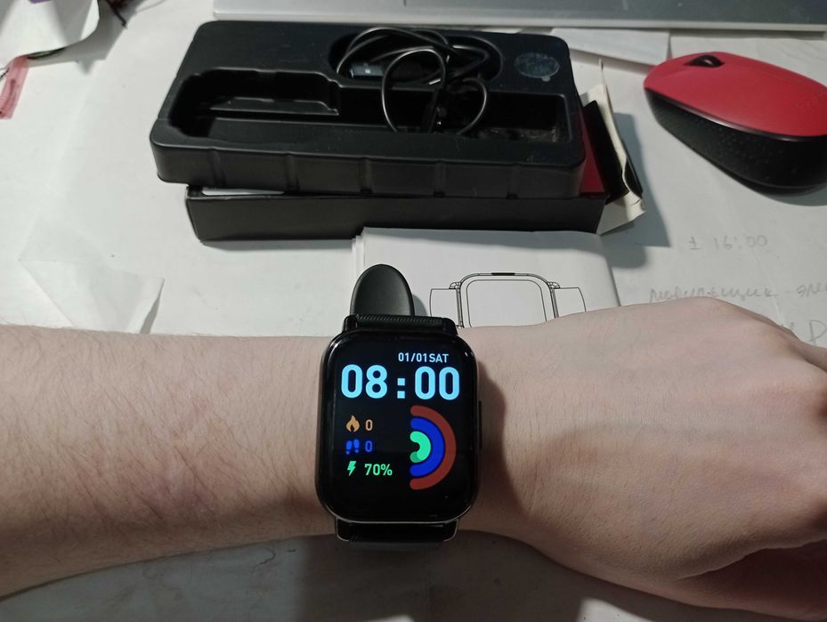 Смарт-годинник Zeblaze Btalk Black