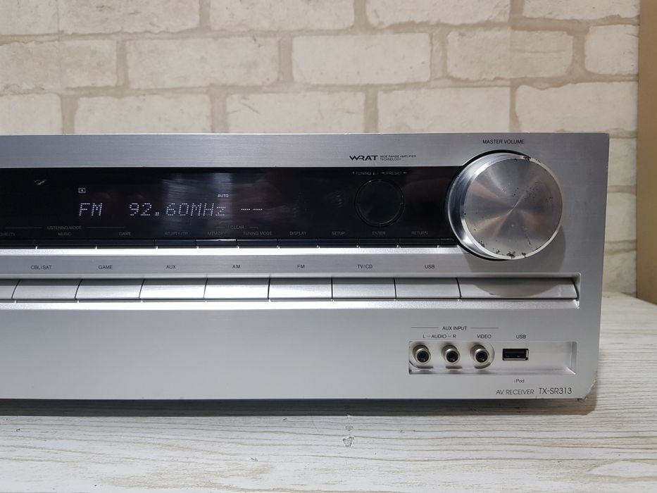 Пульт!5.1АV ресивер Onkyo TX-SR313 +1 5*100Вт HDMI, USB, 3D
