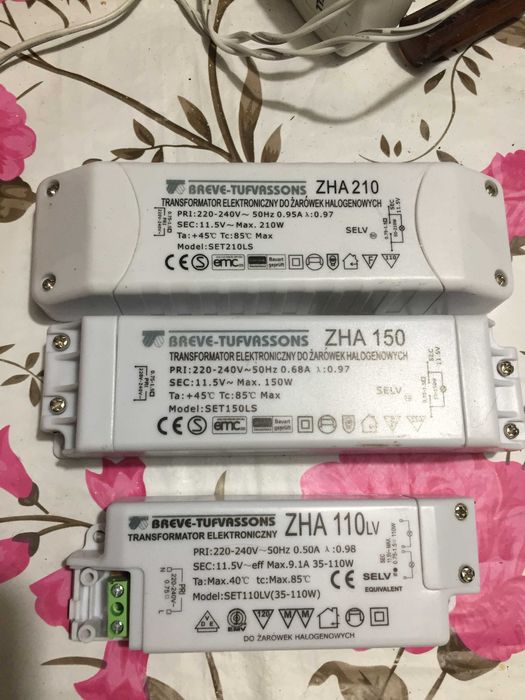 transformatory elektryczne 12v