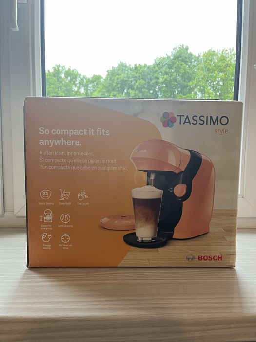 Ekspres kapsułkowy Bosch Tassimo Style TAS1106 1400W Pomarańczowy