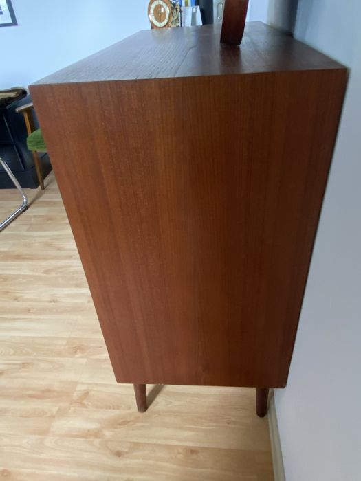 Komoda tekowa vintage mid century