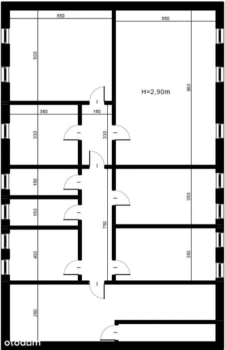 Lokal usługowy 600m² w centrum Kocka (bezpośrednio)