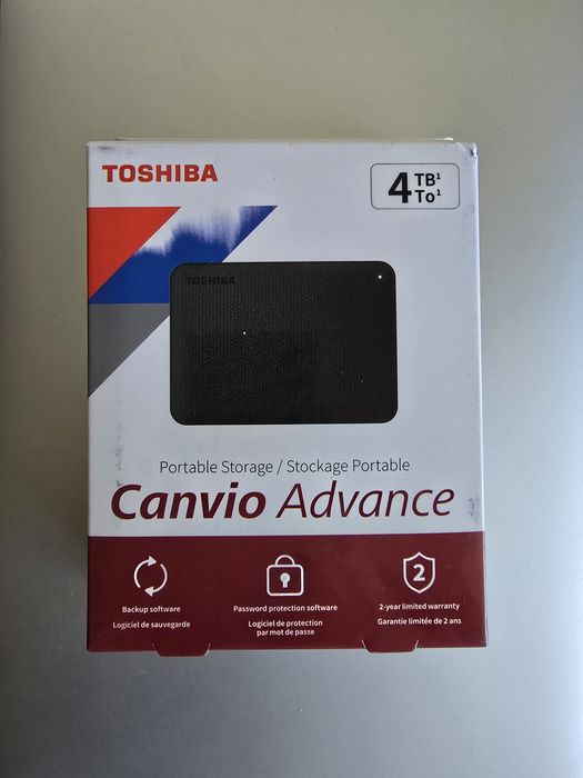 Toshiba External Hard Drive Canvio Advance 4TB64550760080897120