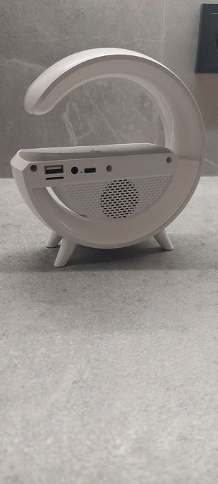 Смарт-лампа нічник G500 LED, бездротова зарядка, блютуз колонка G500
