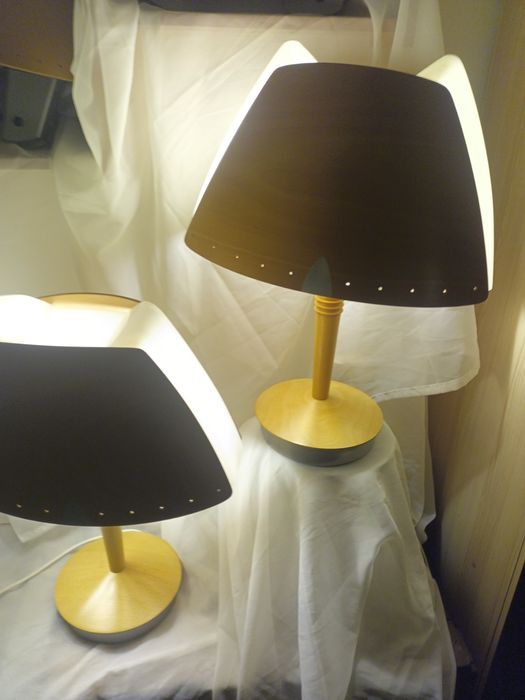 Unikat!  Oferuję komplet 4 lamp kultowej serii "Harmonie"marki Lucid,