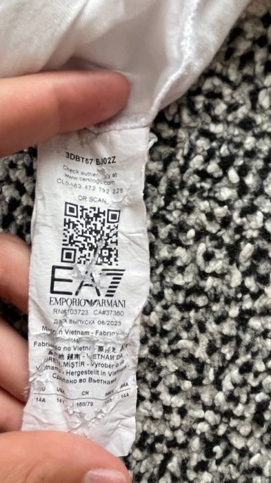 EA7 emporio Armani футболка армані футболка