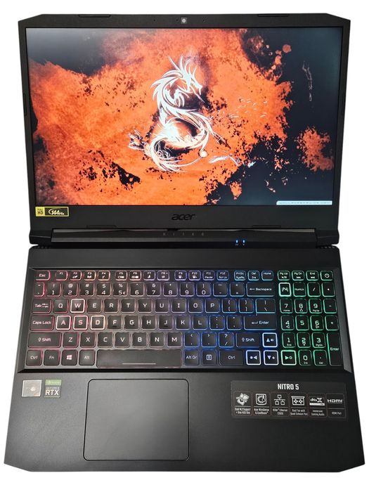 Laptop gamingowy Acer Nitro 5 RTX 3060 Ryzen 5 SSD 512GB RAM 16GB