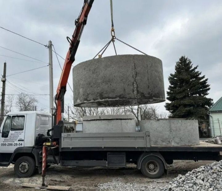 Септик під ключ | Копка та підключення каналізації М400, 5,7.5,20 м3