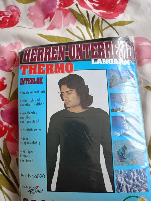 Męska bielizna termiczna -podkoszulka.