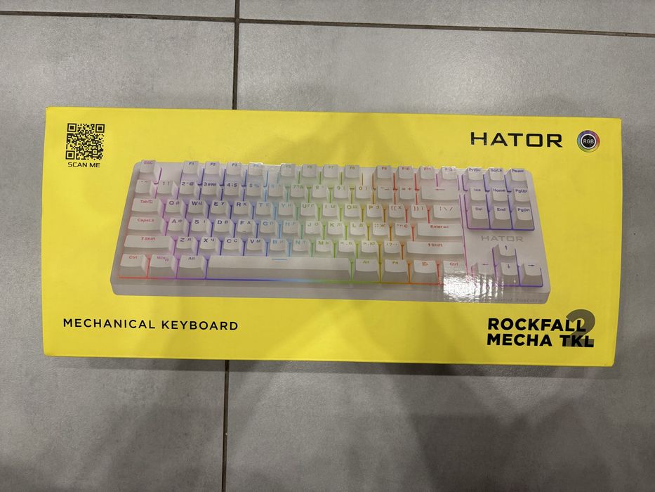 Клавіатура Hator Rockfall Mecha TKL