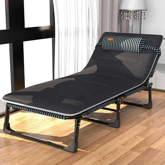 Розкладне ліжко шезлонг WCG FB-S02-PM + матрац з сітки 3D Air-Mesh