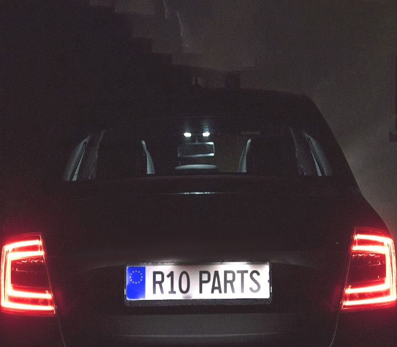 KIT COMPLETO 12 LAMPADAS LED INTERIOR PARA SKODA OCTAVIA 3 MK3 SALOON MK III 5E3 SEDAN RS TDI TSI 13-