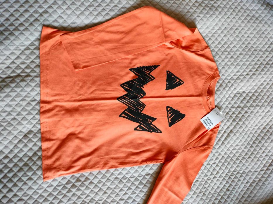 Bluzka z długim rękawem halloween