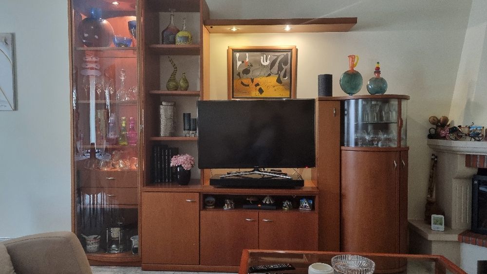 Móvel TV com cristaleira e bar OFERTA MESA CENTRO ...DESCIDA de preço