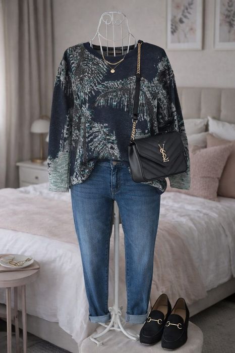 Camisola malha Maison Scotch | Botanic | Tamanho 1 (S)