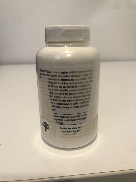 Креатін моногідрат / креатин в капсулах / Спортивне харчування / бца