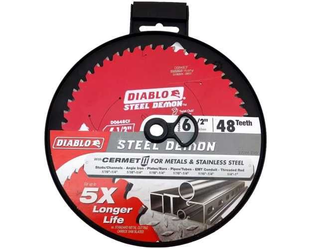 Пиляльний диск по металу 165/16мм (6 1/2") на 48T Freud Diablo D0648CF