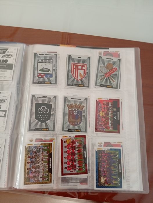 Cartas de coleção futebol