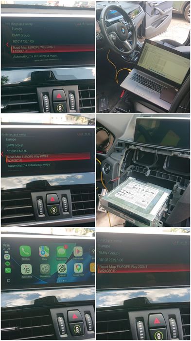CarPlay Aktywacja BMW MINI Supra NBT EVO Entrynav2 Android MGU Zdalnie