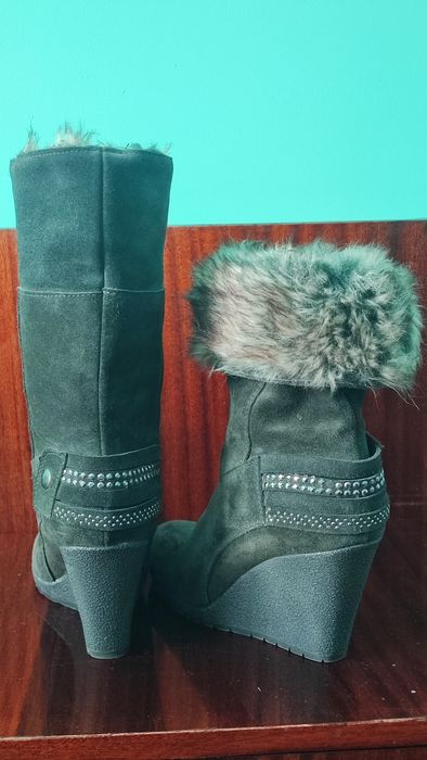 Чоботи Натуральний замш