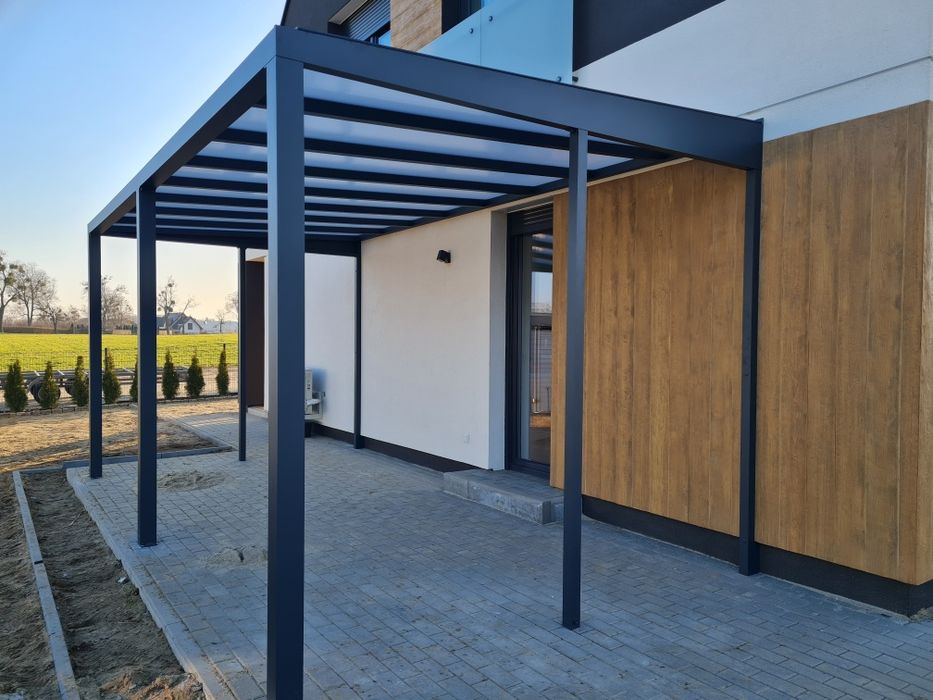 Zadaszenie tarasu z aluminium, wiata,pergola.