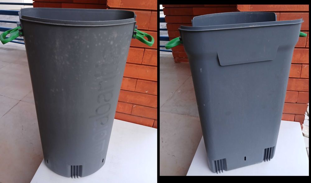 Contentor Brabantia Flatback 30L c/ pedal, inox mate anti-manchas(FPP)