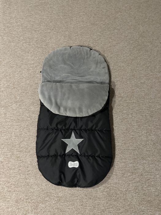 Ciepły cieplutki śpiwór śpiworek do wózka gondoli spacerówki