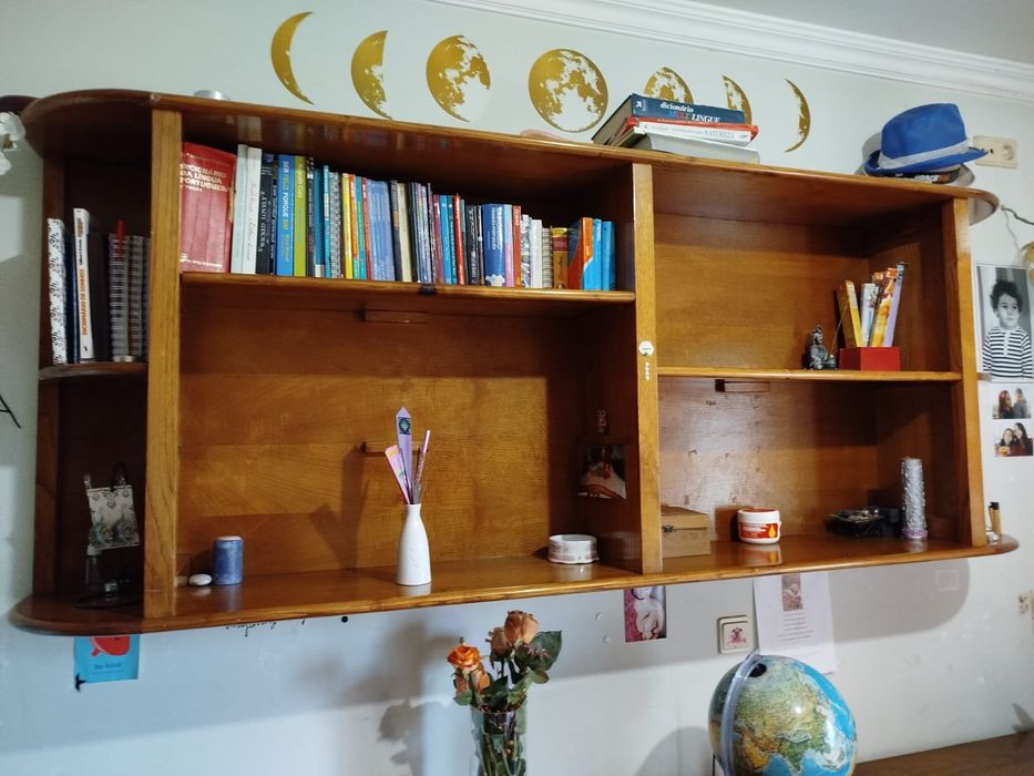 Estante madeira maciça