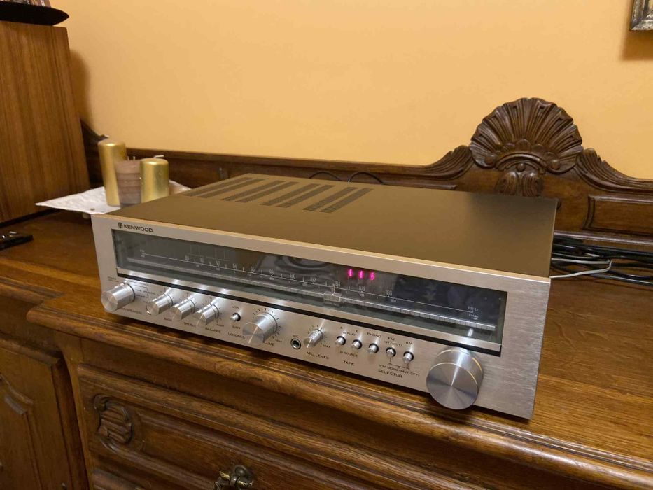 Urokliwy amplituner Kenwood KR-2010, vintage, świetny stan