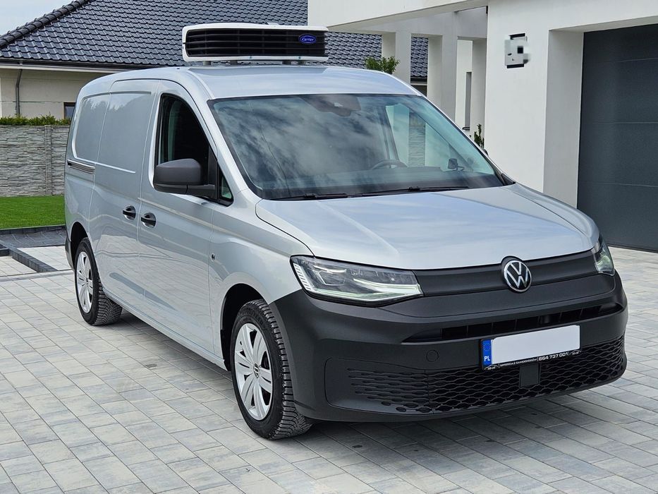 Volkswagen CADDY CARDO 2.0  Long Cardo Chłodnia/Mroźna, Salon Polska, fvat23%,Cesja leasingu