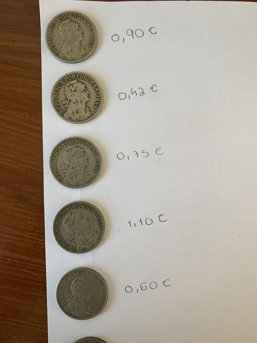 moedas república portuguesa 1927-68