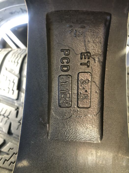 Диски 5x112xR17 ET35 DIA: 57.1-74.1 мм Mercedes Audi Volkswagen Skoda