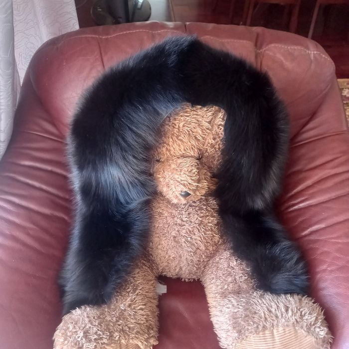 Воротник меховой- песец 130см×20см