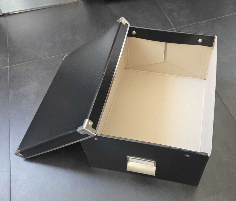 Conjunto de 8 caixas IKEA Kassett com tampa