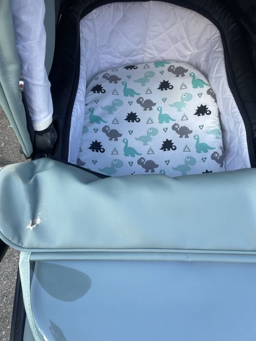 Коляска Bair Next 3в1 з автолюлькою колір Нефрит