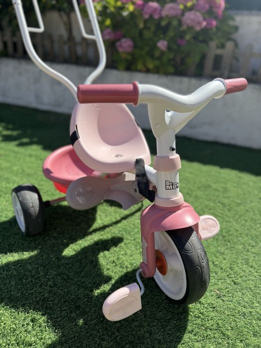 Triciclo Smoby Be Move Rosa – Evolutivo (10 meses+)