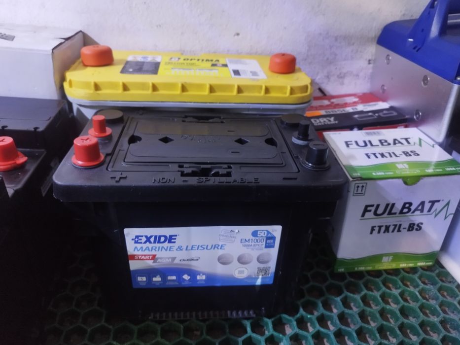 Bateria optima. / baterias solares exide