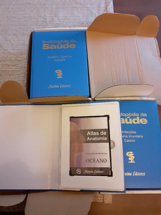 Enciclopédia da saúde 10 volumes nova