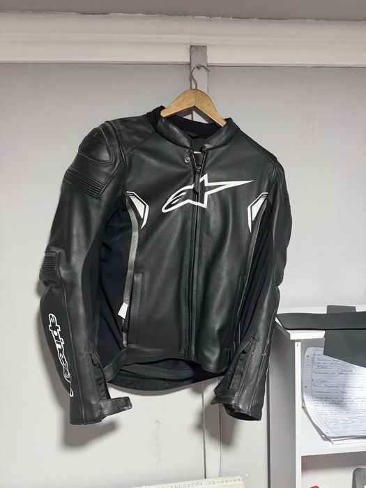 Casaco de mota Alpinestars + protector de coluna Nível 2