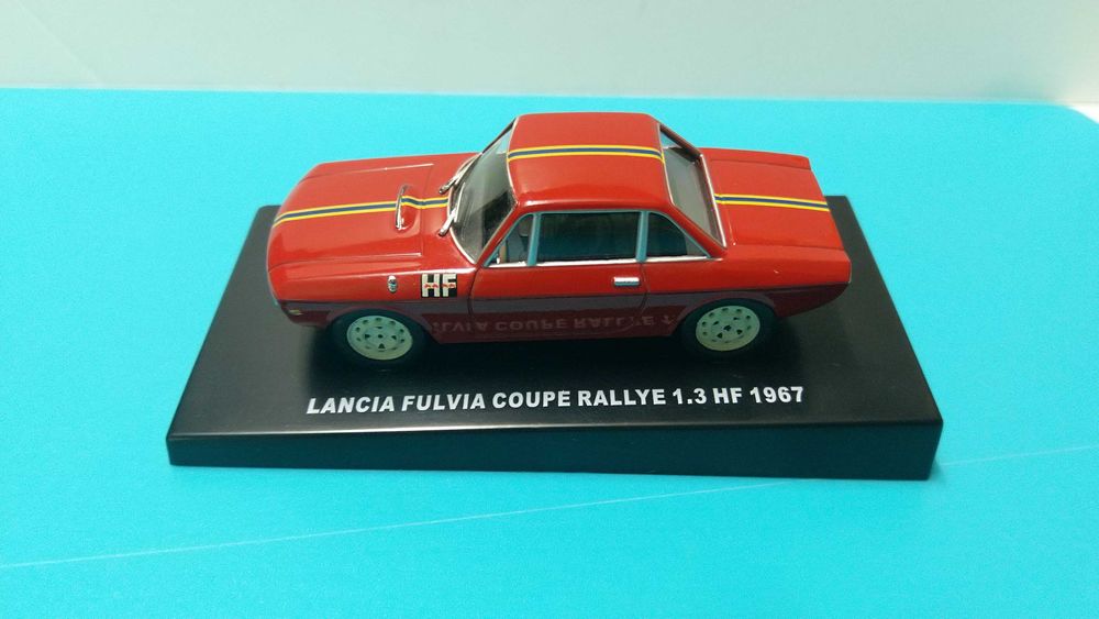 Lancia Fúlvia Coupé Rallye 1.3 HF (1967) - Miniatura da PdeA esc 1/43