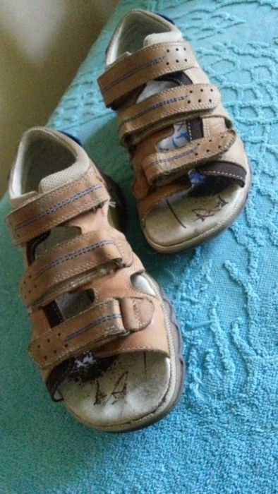 Sandały skórzane Bartek