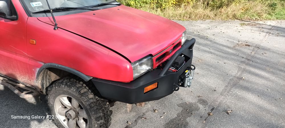 Zderzak offroad wyciągarka