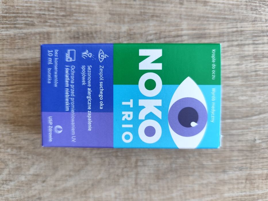 Noko Trio Krople do oczu 10 ml