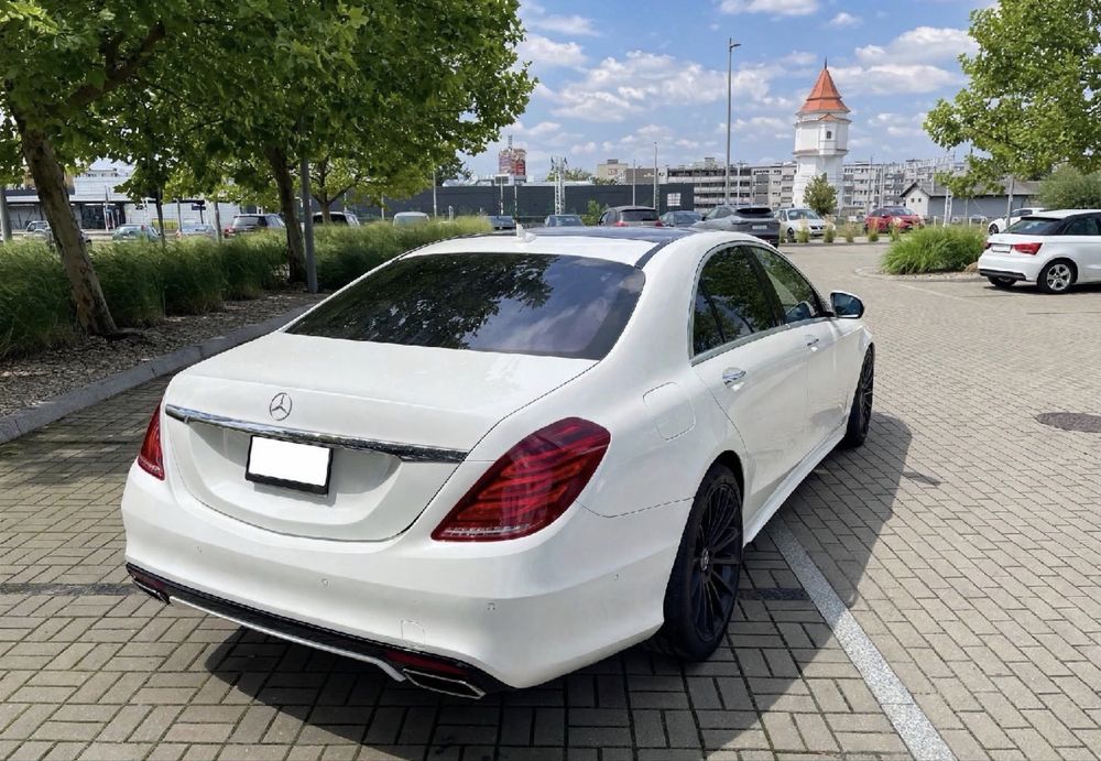 Mercedes S550 Biala Perla Super Stan