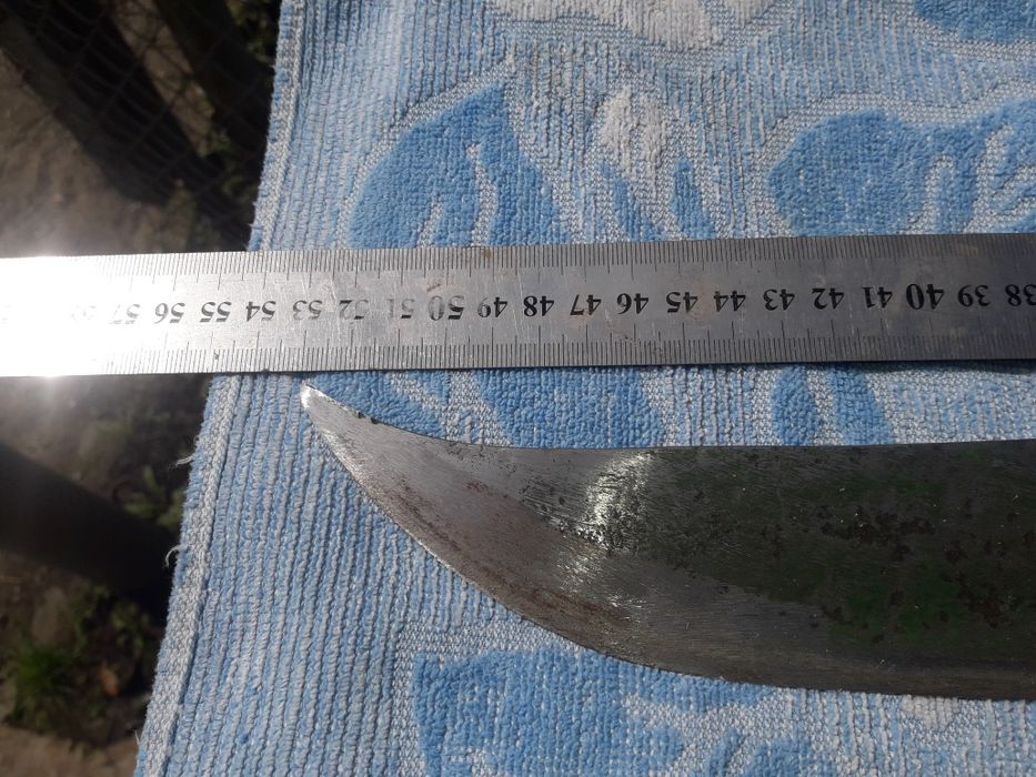 Мачете кований толстий