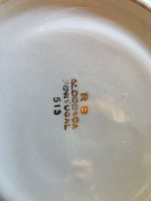 Tigela porcelana de louca alcobaca rara única